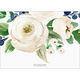 Horizontal Ivory Roses Menus Image 2 of 3